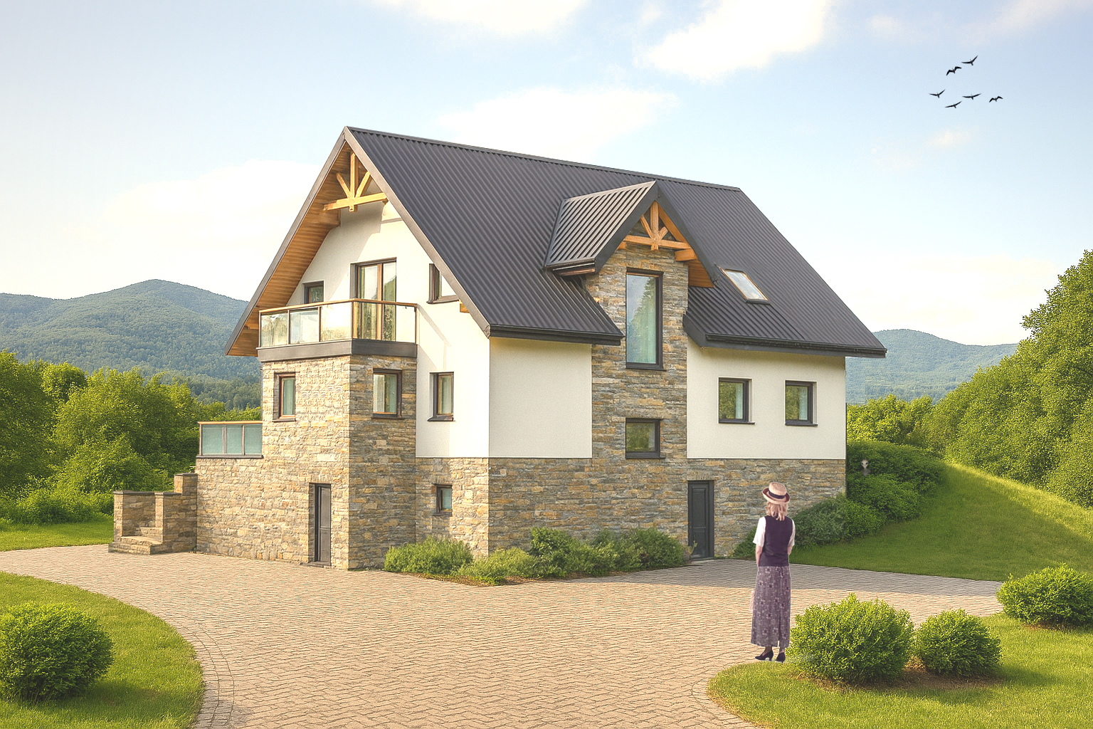 Oferta Dom murowany w Polanie – 133 m² zabudowy + 101 m² piwnicy Rewicad